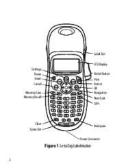 Para ver o documento Dymo LetraTag LT-100H Manual do Utilizador